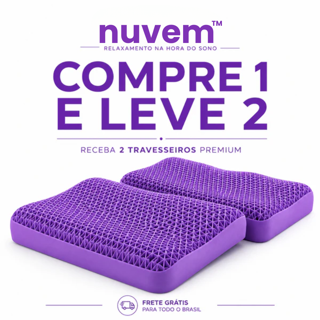 Nuvem™ | Compre 1 e Leve 2 | Relaxamento na Hora do Sono